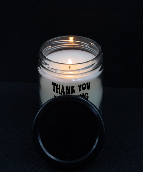 Thank You For Being My Ride Or Die Friend 9 oz Vanilla Scented Soy Wax Candle