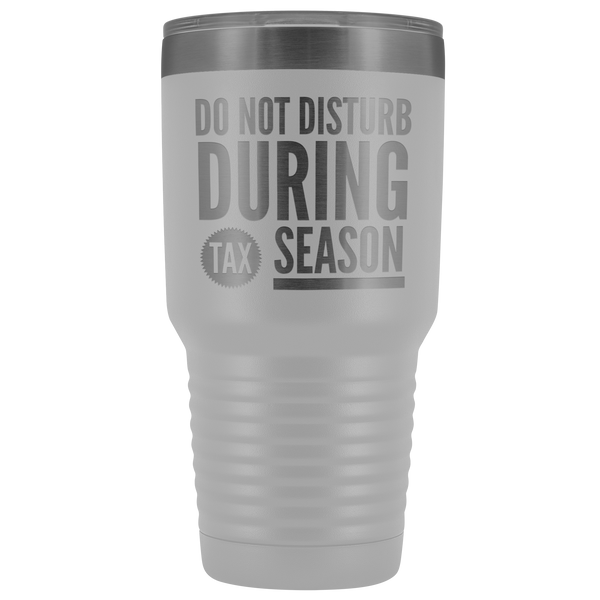 Tax Season Tumbler Tax Preparer Metal Mug Double Wall Vacuum Insulated Hot Cold Travel Cup 30oz BPA Free-Cute But Rude