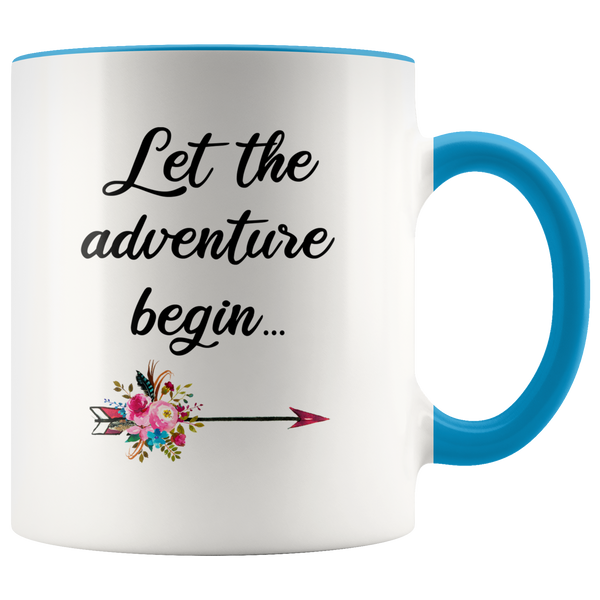 Graduate Mug Graduation Gift Congratulations Coffee Cup Gift for Graduate College Student Let the Adventure Begin