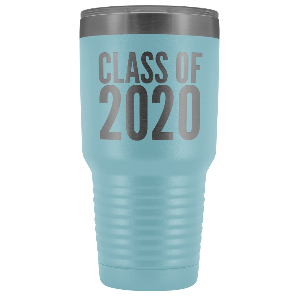 Class of 2020 Graduation Tumbler Gift for Graduate Metal Mug Insulated ...