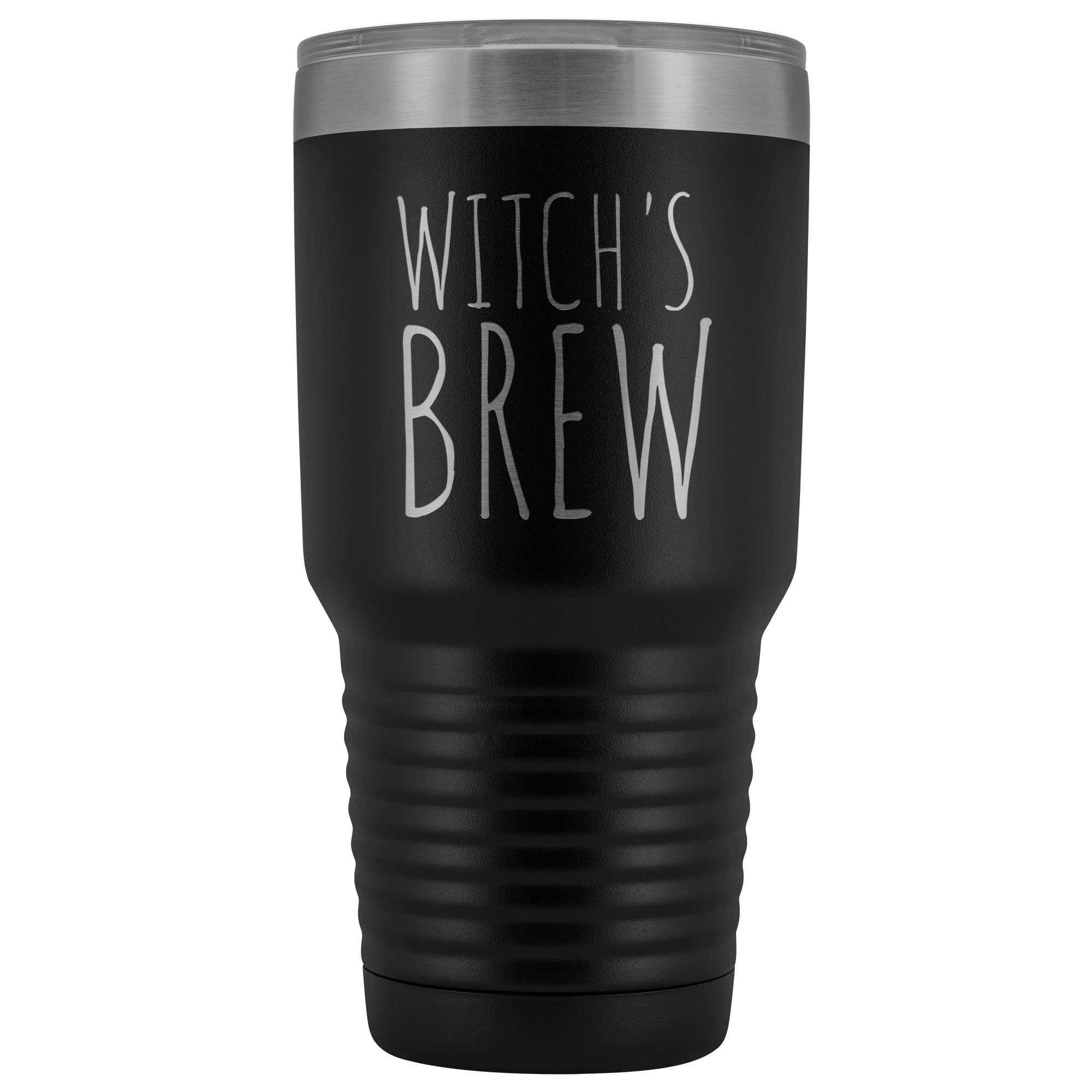 Witch's Brew Tumbler Funny Fall Halloween Gifts for Friends Metal Mug Insulated Hot Cold Travel Coffee Cup 30oz BPA Free