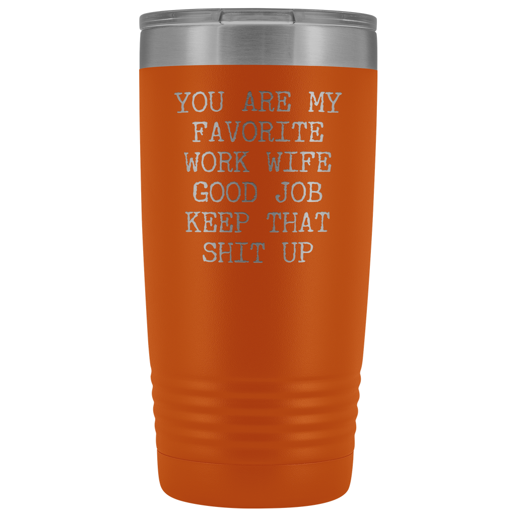 Sarcastic Work 20oz Tumbler, Coffee Cup