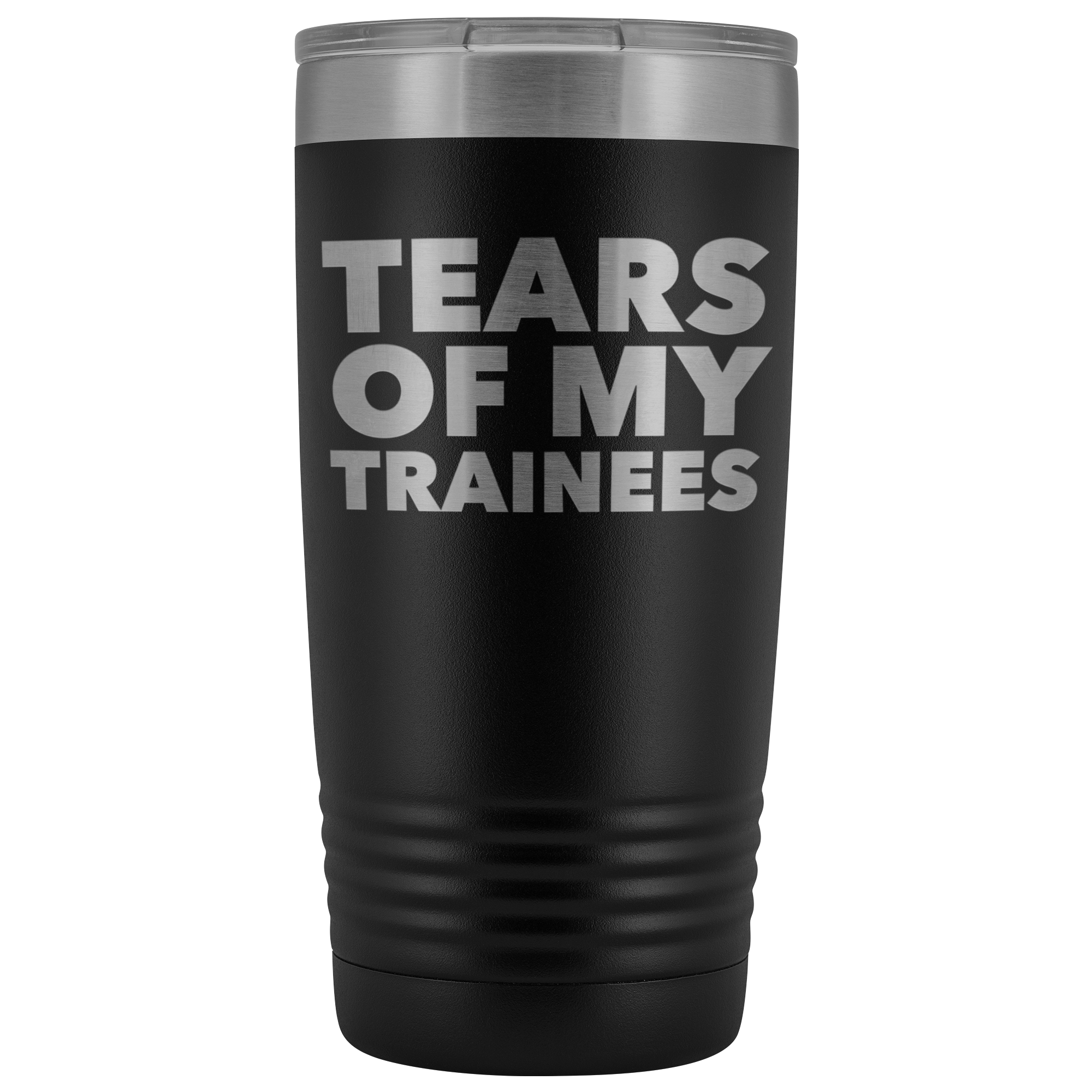 Best Work Trainer Ever Gifts Tears of My Trainees Tumbler Funny Metal Office Mug Coworker Insulated Hot Cold Travel Coffee Cup 20oz BPA Free